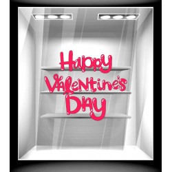 Αυτοκόλλητο βιτρίνας - Αγίος Βαλεντίνος 43